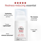 EltaMD UV Skin Recovery Broad Spectrum SPF 50 Face Sunscreen