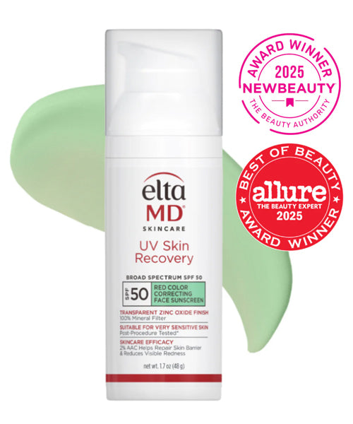 EltaMD UV Skin Recovery Red Color Correcting Green Tint Broad Spectrum SPF 50